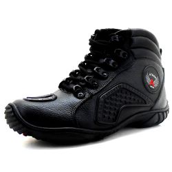 Bota Motociclista Atron Shoes - 274 - Preto - 274-... - DIFRANCA ATACADO