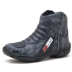 Bota Motociclista Semi-ipermeável Atron Shoes - 30... - DIFRANCA ATACADO