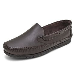 Mocassim Sapatilha Masculina Couro Legítimo Exclus... - DIFRANCA ATACADO