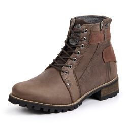 Coturno Casual Masculino Zíper Lateral Mad Dog - F... - DIFRANCA ATACADO