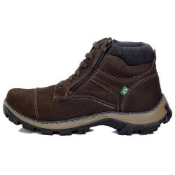 Bota Adventure Casual Basic Worker Ziper Bell Boot... - DIFRANCA ATACADO