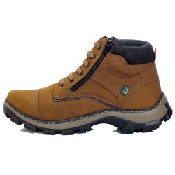 Bota Adventure Casual Basic Worker Ziper Bell Boot... - DIFRANCA ATACADO