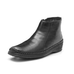 Bota Feminina Linha Conforto Couro Legítimo Mager ... - DIFRANCA ATACADO