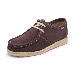 Sapato Casual Camurça Sola Crepe London Style - Lo... - DIFRANCA ATACADO