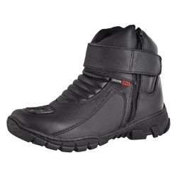 Bota Motociclista Urban City Couro Legítmo Mg Bras... - DIFRANCA ATACADO