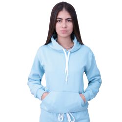 Blusa de Frio Moletom Canguru Infantil V.T. - Azul... - DIFRANCA ATACADO