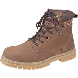 Bota Adventure Cano Médio Couro Nobuck Azimute - P... - DIFRANCA ATACADO