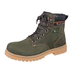 Bota Adventure Cano Médio Couro Nobuck Azimute - P... - DIFRANCA ATACADO