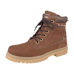 Bota Adventure Cano Médio Couro Nobuck Azimute - T... - DIFRANCA ATACADO