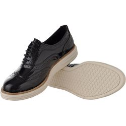 Sapatênis Oxford Feminino Couro Verniz - 300-SAOX-... - DIFRANCA ATACADO