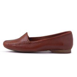 Mocassim Classico Feminino Conforto Couro DIfranca... - DIFRANCA ATACADO