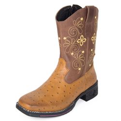 Bota Texana Feminina Couro Florida DIfranca - VF20... - DIFRANCA ATACADO