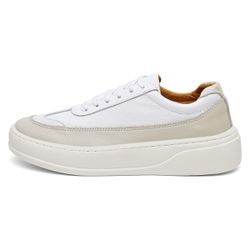 Tênis Masculino Couro DIfranca - TENIS - Off White... - DIFRANCA ATACADO