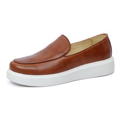 Sapato Casual Masculino Slip On Couro DIfranca - 5... - DIFRANCA ATACADO