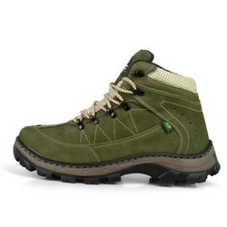 Bota Adventure Casual Couro Nobuck Hiking Extreme ... - DIFRANCA ATACADO