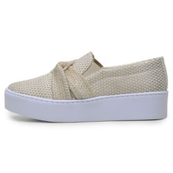 Tênis Feminino Slip On Vegano DIfranca 1115 - Juta... - DIFRANCA ATACADO