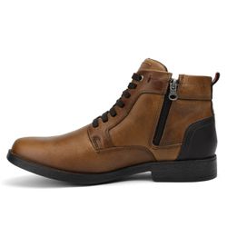 Bota Casual Masculino Mostarda Couro DIfranca - 05... - DIFRANCA ATACADO