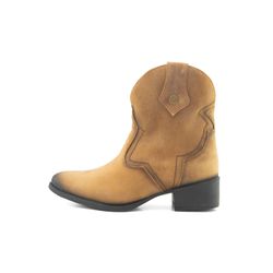 Bota Feminina Texas Mostarda Couro DIfranca - 9080... - DIFRANCA ATACADO