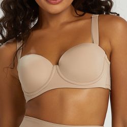 SUTIA COM BOJO BUSTIE CHOCOLATE - Dilady Lingerie