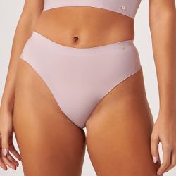 CALCINHA BIQUINI CORTE A LASER ROSA RETRO - Dilady Lingerie