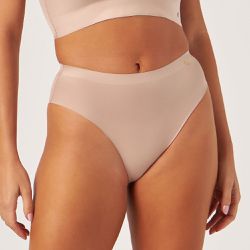 CALCINHA BIQUINI CORTE A LASER CHOCOLATE - Dilady Lingerie