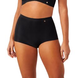 CALCINHA HOT PANT CORTE A LASER PRETO - Dilady Lingerie