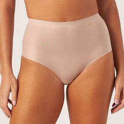 CALCINHA HOT PANT CORTE A LASER CHOCOLATE - Dilady Lingerie