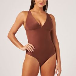 BODY LIGHT MARROM MATE - Dilady Lingerie