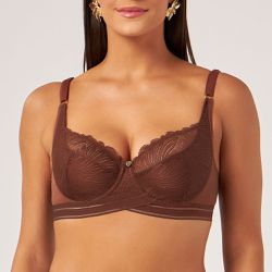 SUTIÃ SENSUAL COM ARCO MARROM MATE - Dilady Lingerie