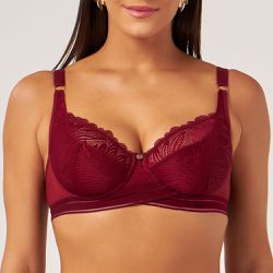 SUTIÃ SENSUAL COM ARCO CARMIM - Dilady Lingerie