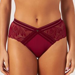 CALCINHA SENSUAL RENDADA CARMIM - Dilady Lingerie