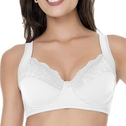 SUTIA PLUS C/ ARO BRANCO - Dilady Lingerie