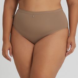 CALCINHA PLUS BASIC CACAU - Dilady Lingerie
