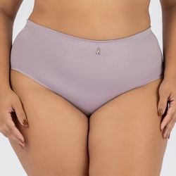 CALCINHA PLUS BASIC ROSA RETRO - Dilady Lingerie