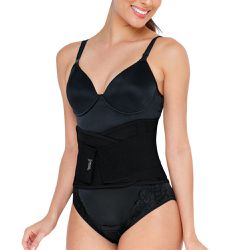 FAIXA POSTURAL UNISSEX PRETO - Dilady Lingerie