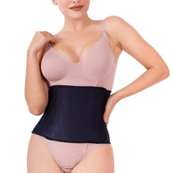 FAIXA COMPACT MODELADORA PRETO - Dilady Lingerie
