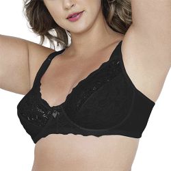 SUTIA SUSTENTACAO COM ARO PRETO - Dilady Lingerie