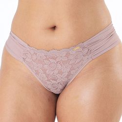 CALCINHA BOMBOM ROSA RETRO - Dilady Lingerie
