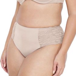 CALCINHA CAVAS RENDADAS CHOCOLATE - Dilady Lingerie