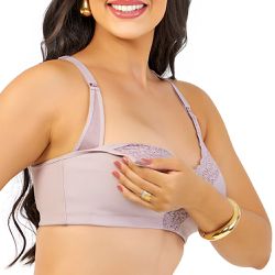 SUTIA AMAMENTAÇÃO NADADOR ROSA RETRO - Dilady Lingerie