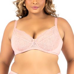 SUTIÃ MEIA TAÇA PLUS ROMANCE - Dilady Lingerie