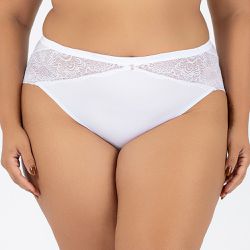 CALCINHA CALEÇON BRANCO - Dilady Lingerie