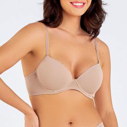 SUTIA COM BOJO BASIC CHOCOLATE - Dilady Lingerie