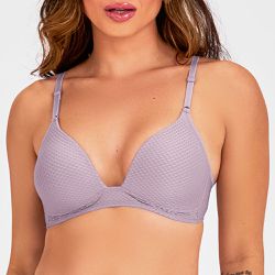 SUTIÃ TRIANGULO ROSA RETRO - Dilady Lingerie