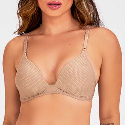 SUTIÃ TRIANGULO CHOCOLATE - Dilady Lingerie