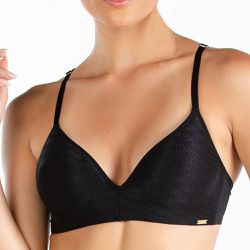 SUTIÃ C/ BOJO CAMISETA PRETO - Dilady Lingerie