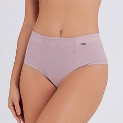 CALCINHA LATERAIS CONFORT ZERO BARRIGA ROSA RETRO - Dilady Lingerie