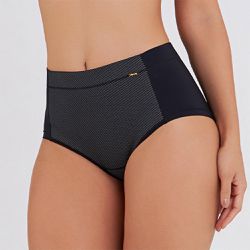 CALCINHA BOXER ZERO BARRIGA PRETO - Dilady Lingerie