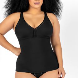 CAMISETE MODELADORA PRETO - Dilady Lingerie