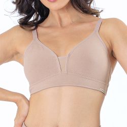SUTIÃ TOP CONNECT CHOCOLATE - Dilady Lingerie